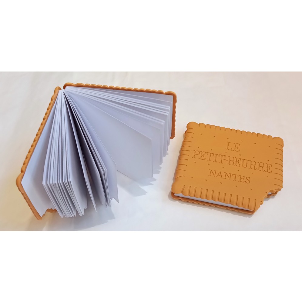 CARNET PETIT BEURRE page blanche