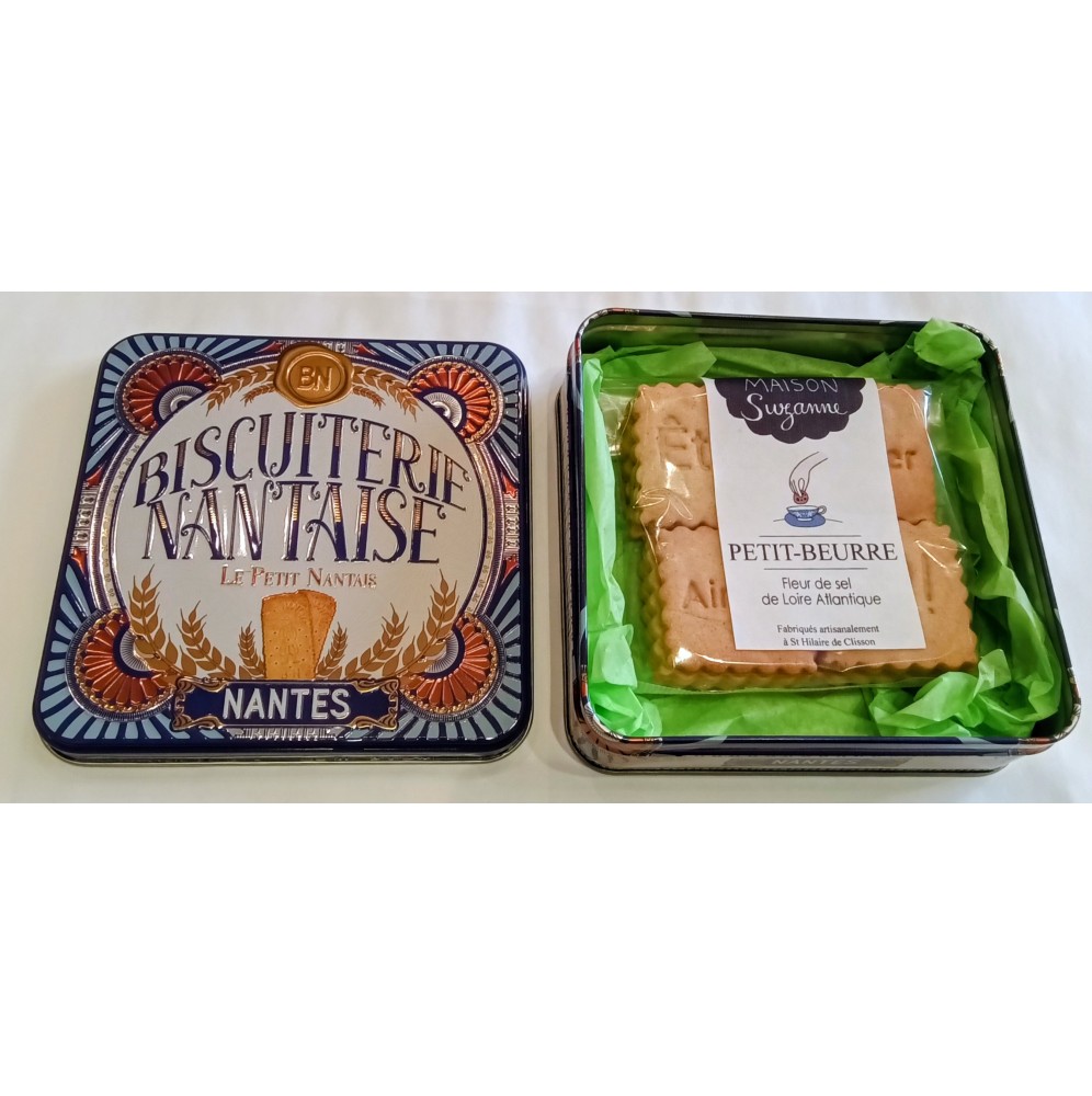 Boite BN avec petits beurres artisanaux 110g