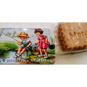 BOITE SAVON avec petits beurres artisanaux 28g