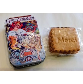 BOITE SAVON avec petits beurres artisanaux 28g
