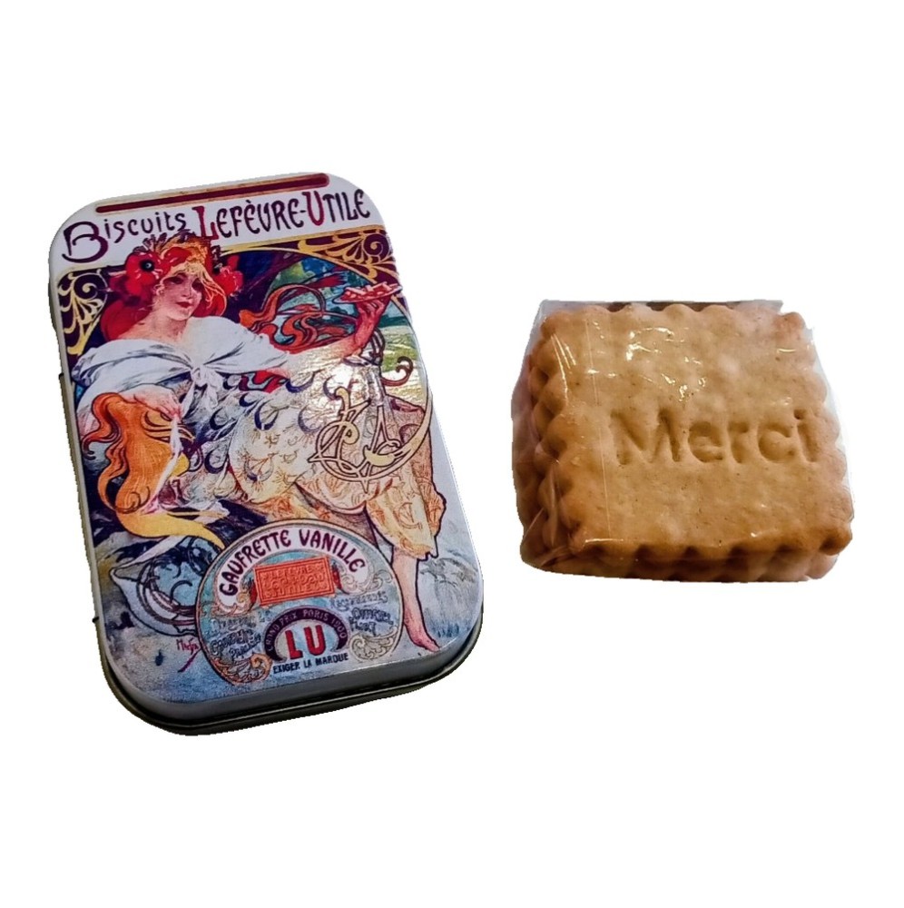 BOITE SAVON avec petits beurres artisanaux 28g