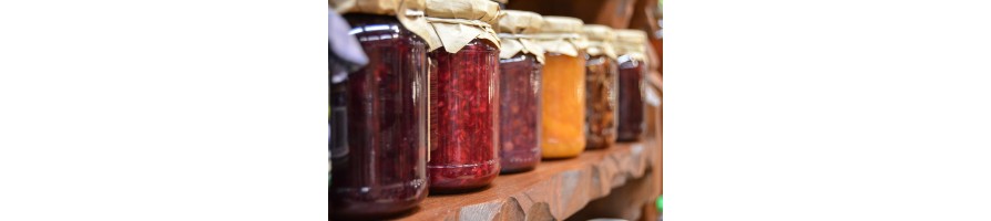 Confiture muroise, fraise, pomme caramel...